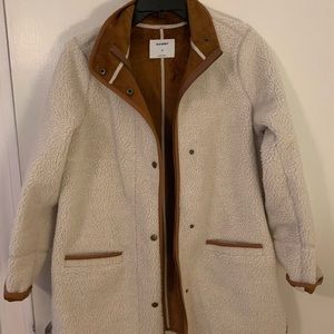 Old Navy Sherpa/FauxSuede Jacket